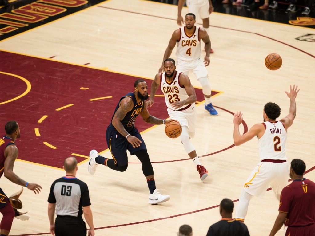 骑士的进攻狂潮让鲈鱼呆若木鸡的惊叹之势 骑士队的成功并非偶然,多年来他们在战术创